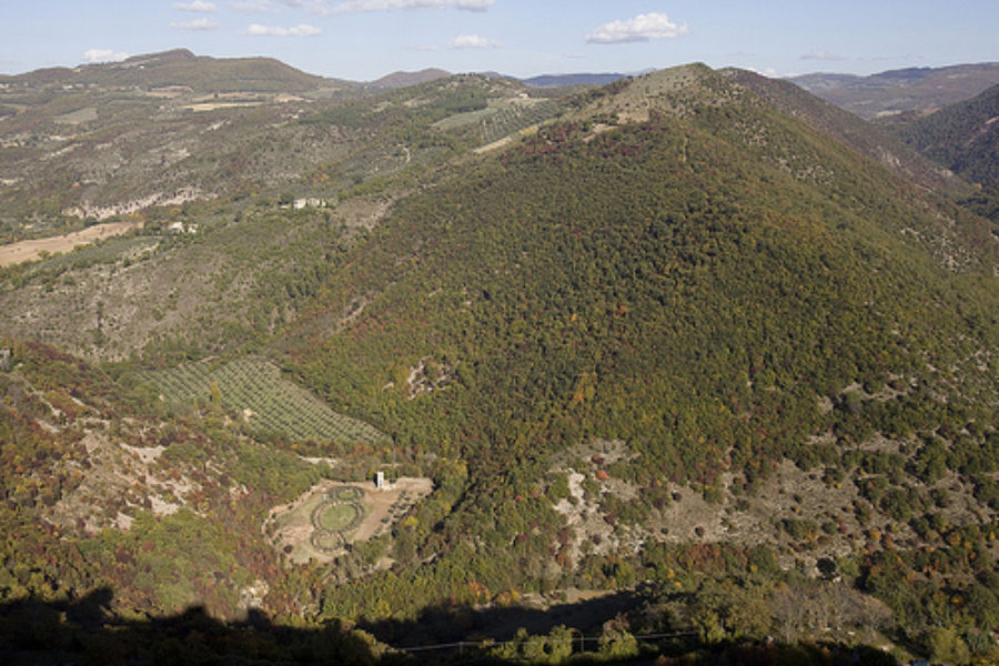 Landscape and environmental restoration of the San Francesco Wood in Assisi