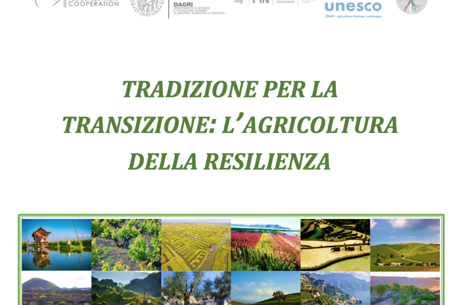 CONVEGNO: TRADIZIONE PER LA TRANSIZIONE: L’AGRICOLTURA DELLA RESILIENZA